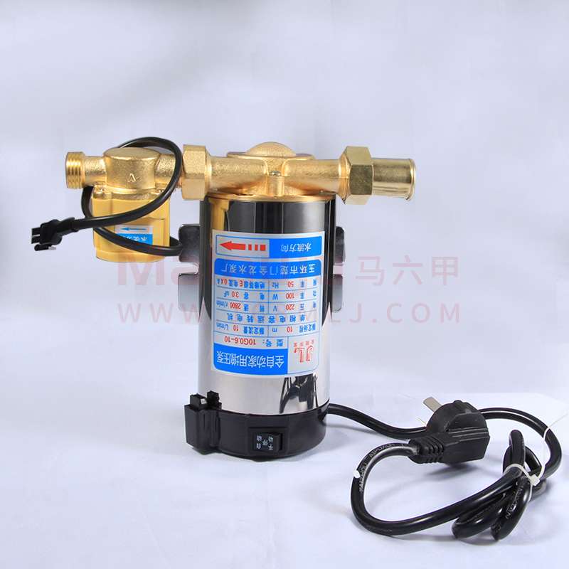 金龙不锈钢增压泵100W/150W铜线 水泵管道加压泵 家用增压泵 智能增压泵 全自动增压泵-马六甲五金建材商城