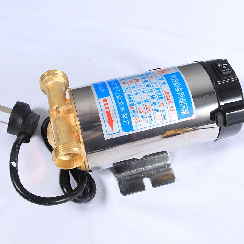 金龙不锈钢增压泵100W/150W铜线 水泵管道加压泵 家用增压泵 智能增压泵 全自动增压泵-马六甲五金建材商城